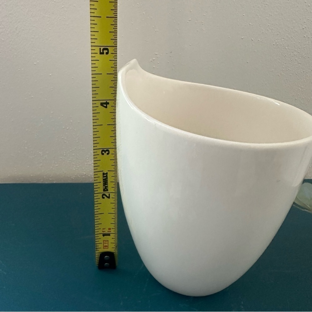 Villeroy & Boch white urban nature collection creamer coffee mug - Picture 4 of 6